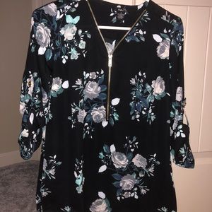 Floral Dressy Shirt